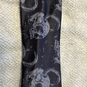 CVG Kettle Skull 💀 Patterned Black headband